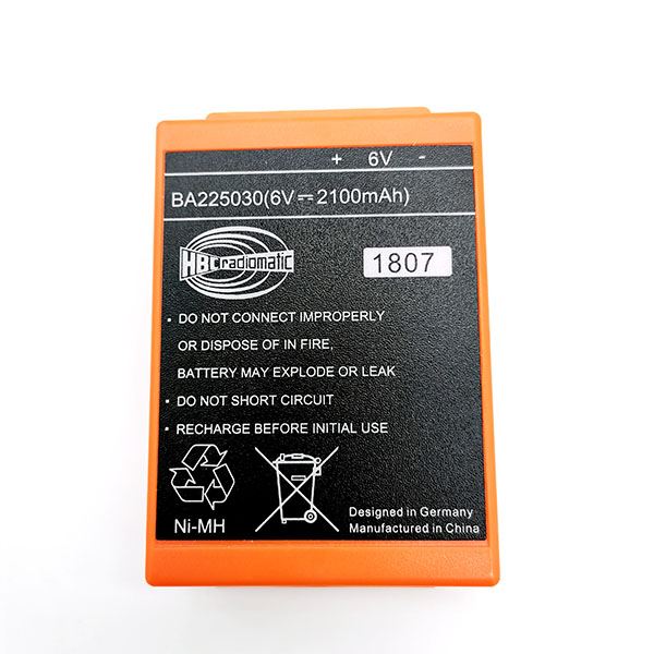 BA225030 Zoomlion Battery 6V 2100mAh For Remote Control